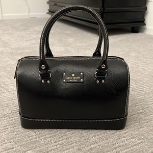 Kate Spade Black Bucket Bag